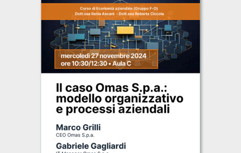 Il caso Omas: modello organizzativo e processi aziendali